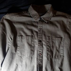 Forest Green Button Up